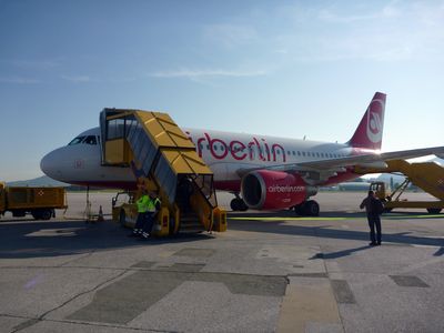 Flugzeug nach Düsseldorf