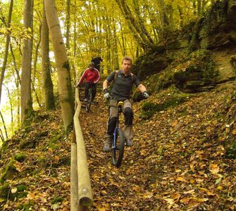 zum Schluss ein kleiner Downhill