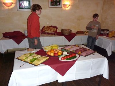 Frühstücksbuffet