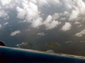 Anflug auf GRENADA