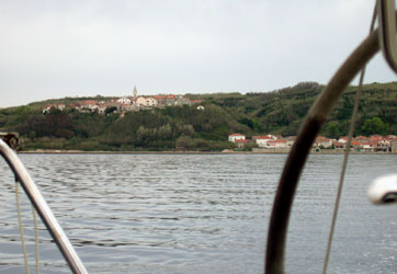 Blick auf Susak Blick auf Susak