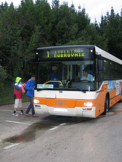 Der Bus nach Dubrovnik