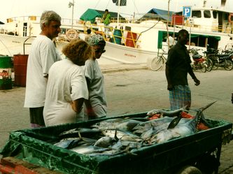 Fischmarkt am Kai